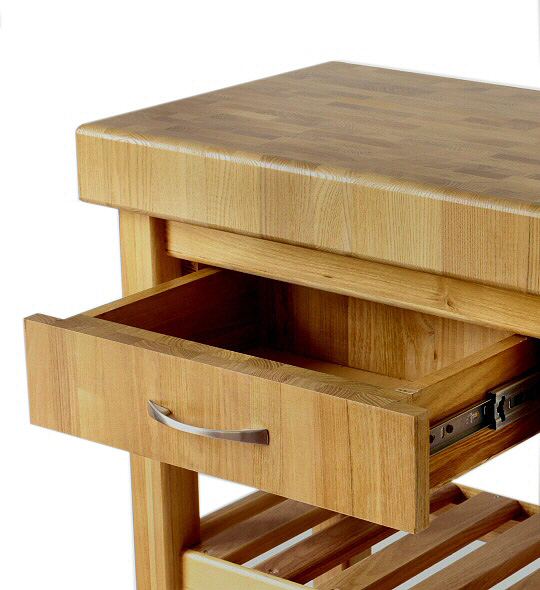 wooden drawer for kitchen trolley